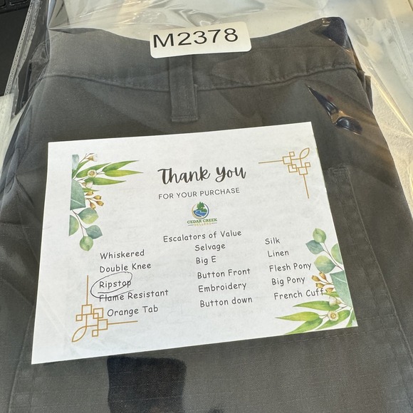 Carhartt Pants Mens 31x29 Gray Ripstop Relaxed Fit Workwear Utility Zip Pocket - Picture 9 of 10